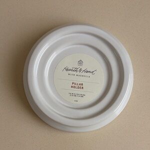 Hearth & Hand Cream Pillar Holder